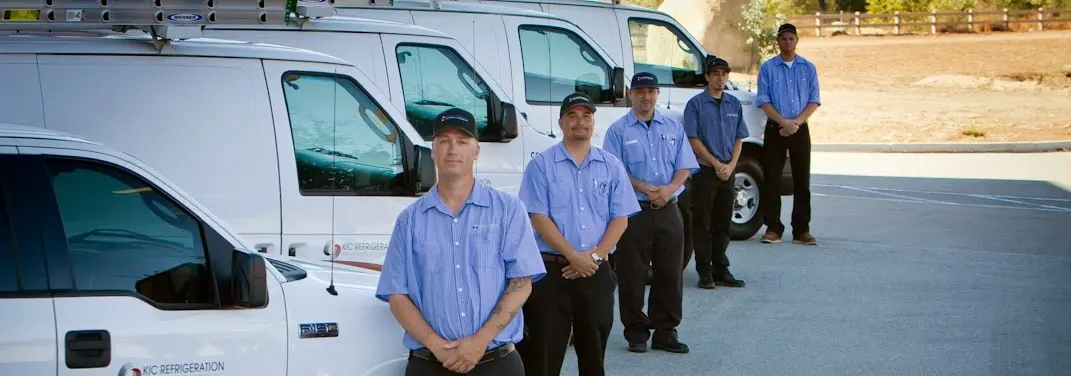 KIC Refrigeration crew ready for Mini Split Repair jobs across Inglewood